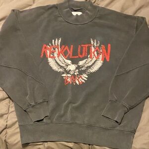 Anine Bing  mock neck sweatshirt